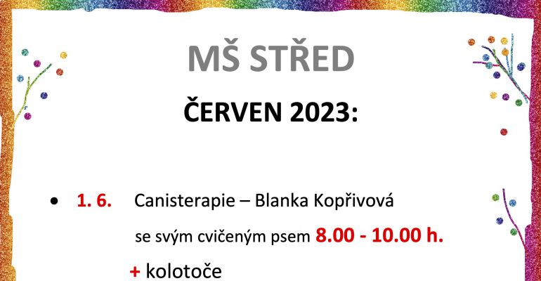 ČERVEN v MŠ